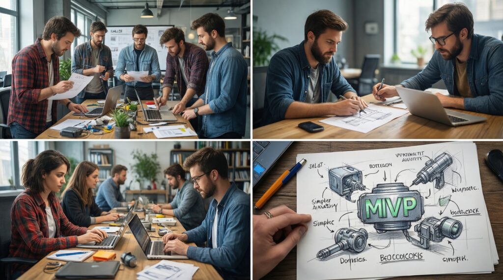 Запуск MVP: как быстро проверить идею онлайн-проекта и не потратить лишнего - иллюстрация